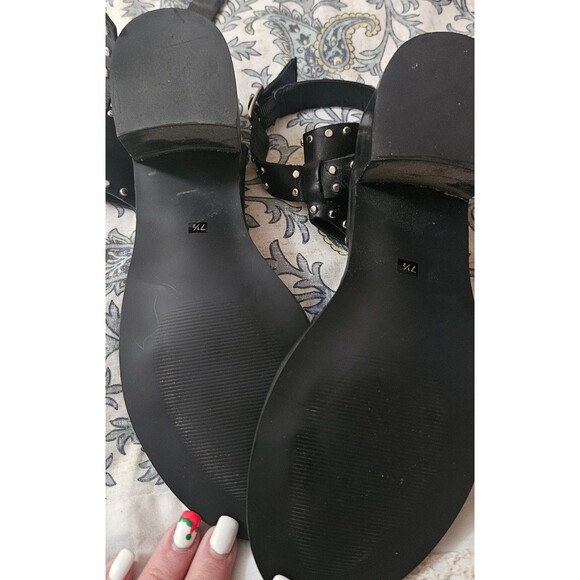 Steve Madden Leather Gila Sandals - Picture 6 of 7
